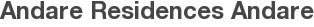 Floor Plans for Andare Residences